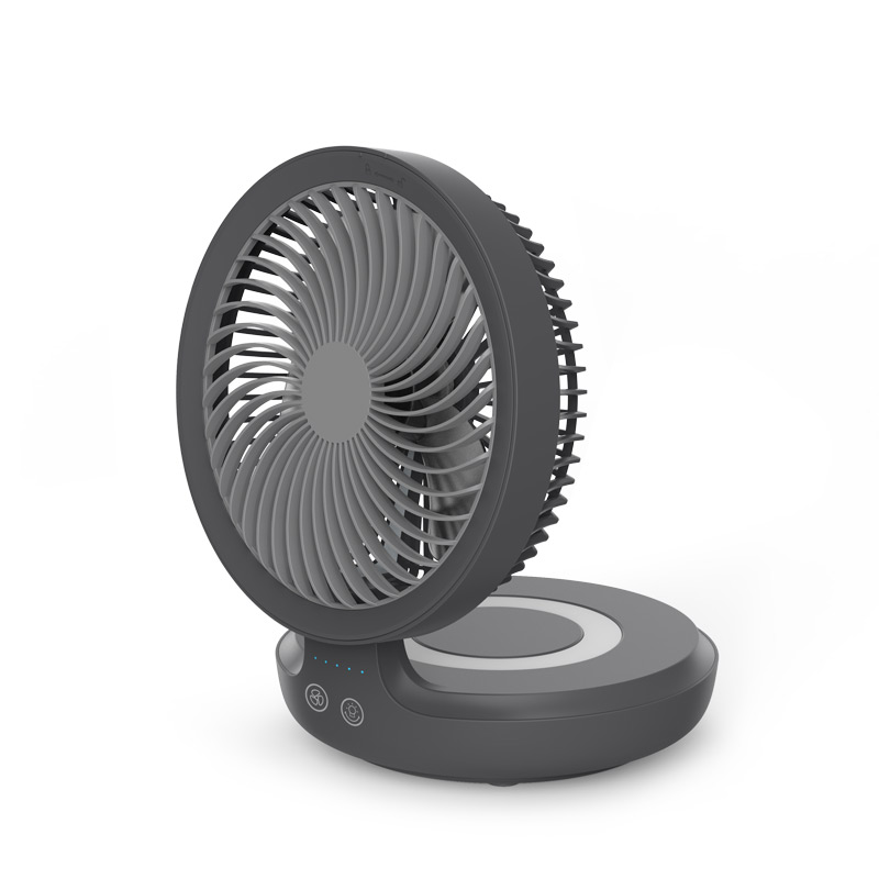 Portable USB Folding Air Circulation Table Desk Fan