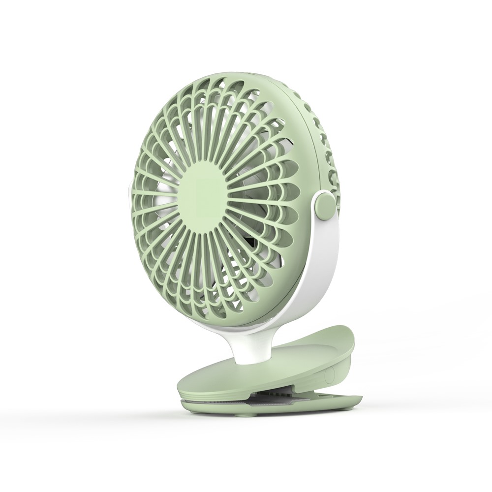 Mini Portable Battery Usb Rechargeable Clip Fan