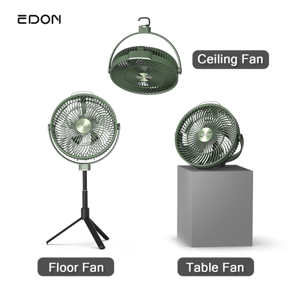 Portable Rechargeable Tripod Camping Tent Fan