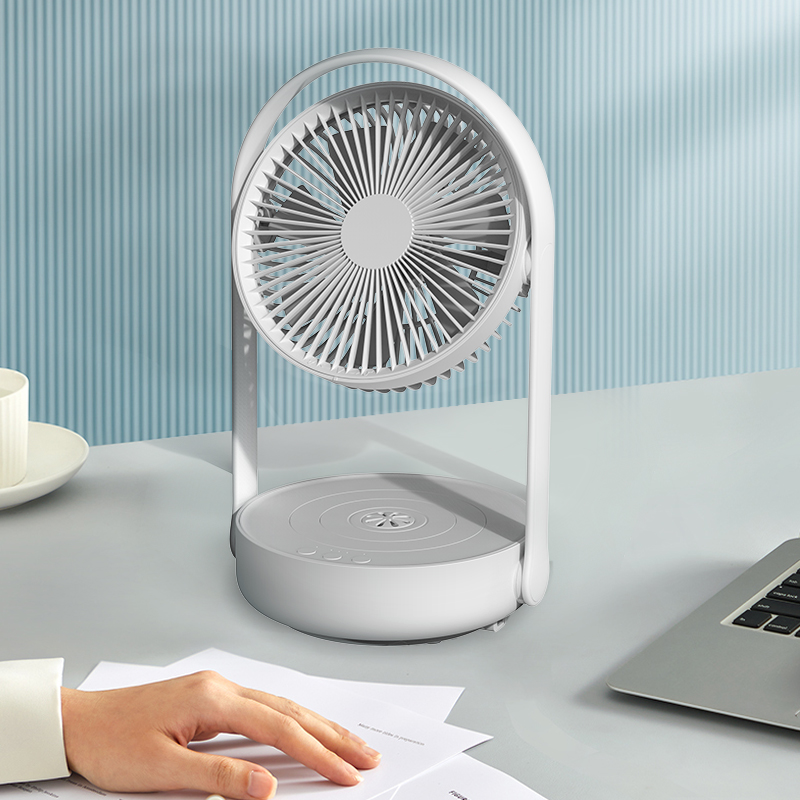 Portable Rechargeable Aromatherapy Table Desk Fan