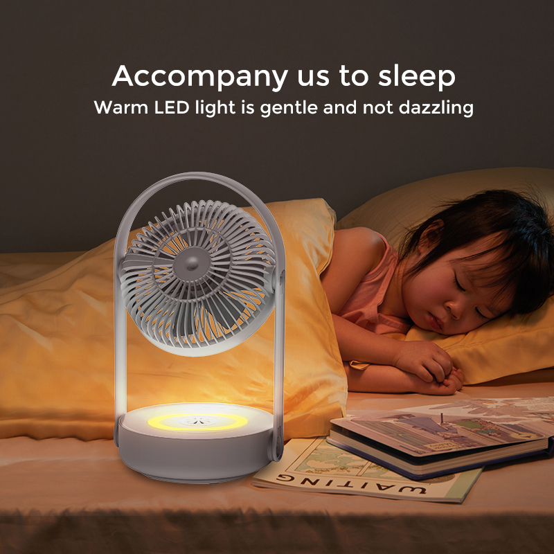 Portable Rechargeable Aromatherapy Table Desk Fan