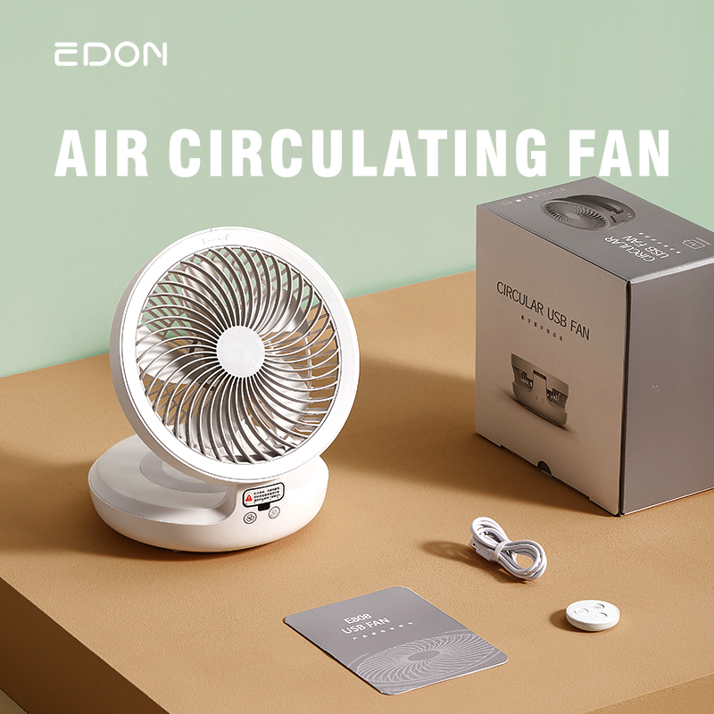 Portable USB Folding Air Circulation Table Desk Fan