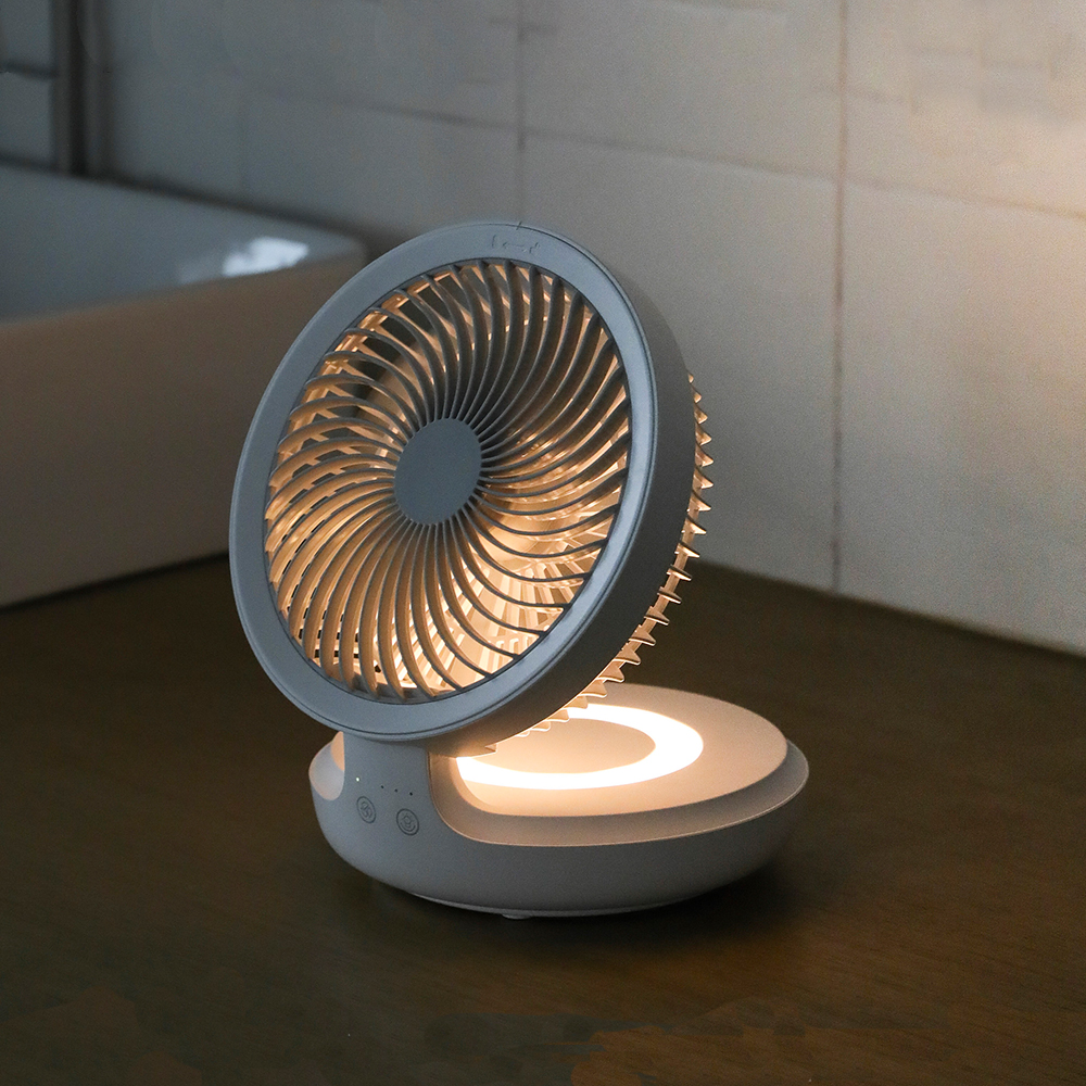 Portable USB Folding Air Circulation Table Desk Fan