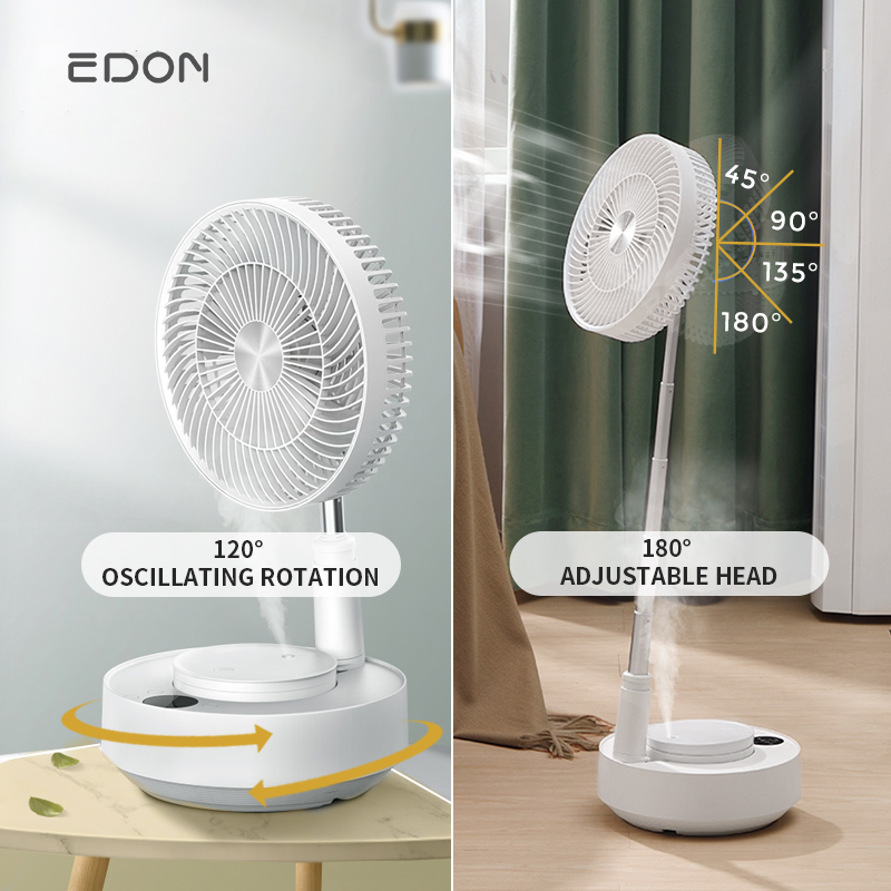 Telescopic Foldable Air Circulation Standing Fan