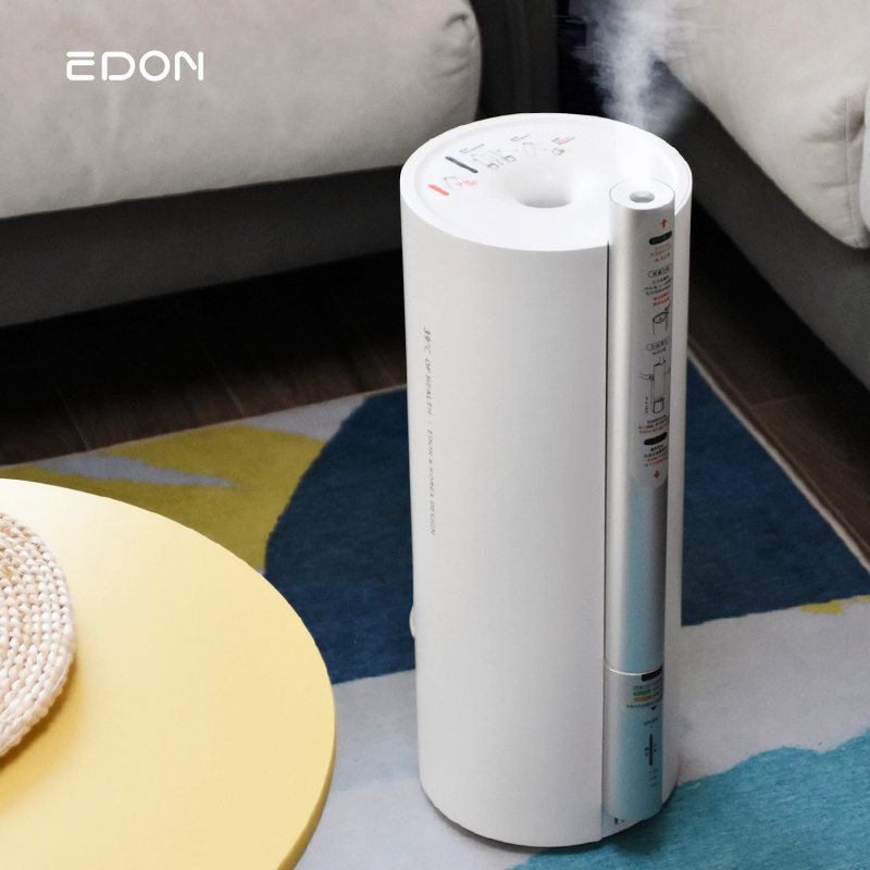 White UV Cool and Warm Mist Air Ultrasonic Humidifier