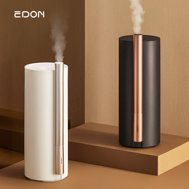 Black UV Cool and Warm Mist Air Ultrasonic Humidifier