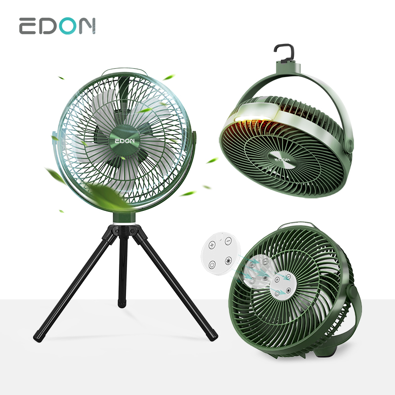 Portable Rechargeable Tripod Camping Tent Fan