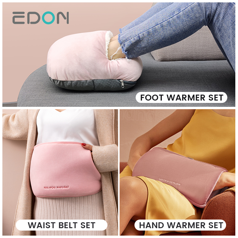 Rechargeable Flannel Electric Hot Water Bottle