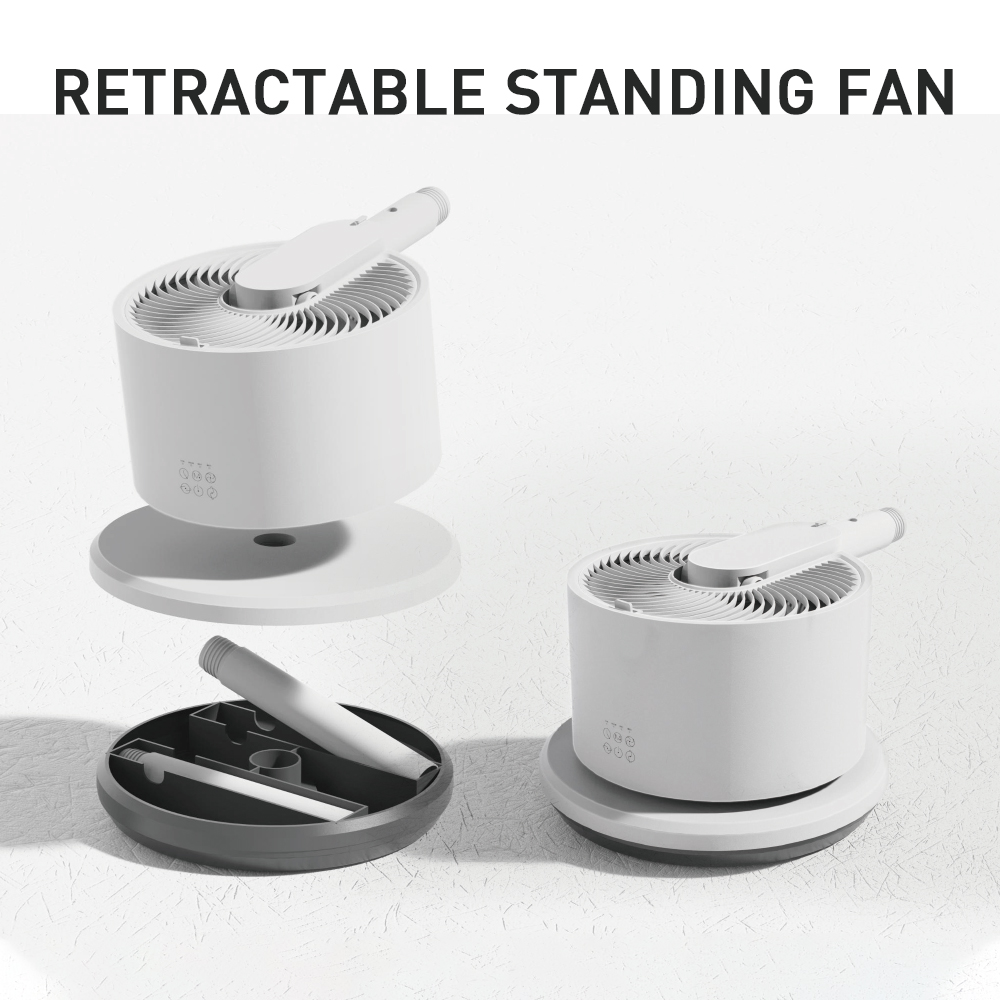 Air Purification Circulation Standing Pedestal Fan