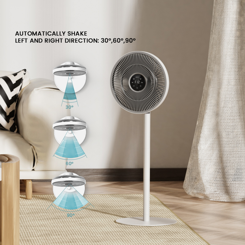EDON E913 2D Stand Circulation Fan-High-Speed, Foldable,with Night Light