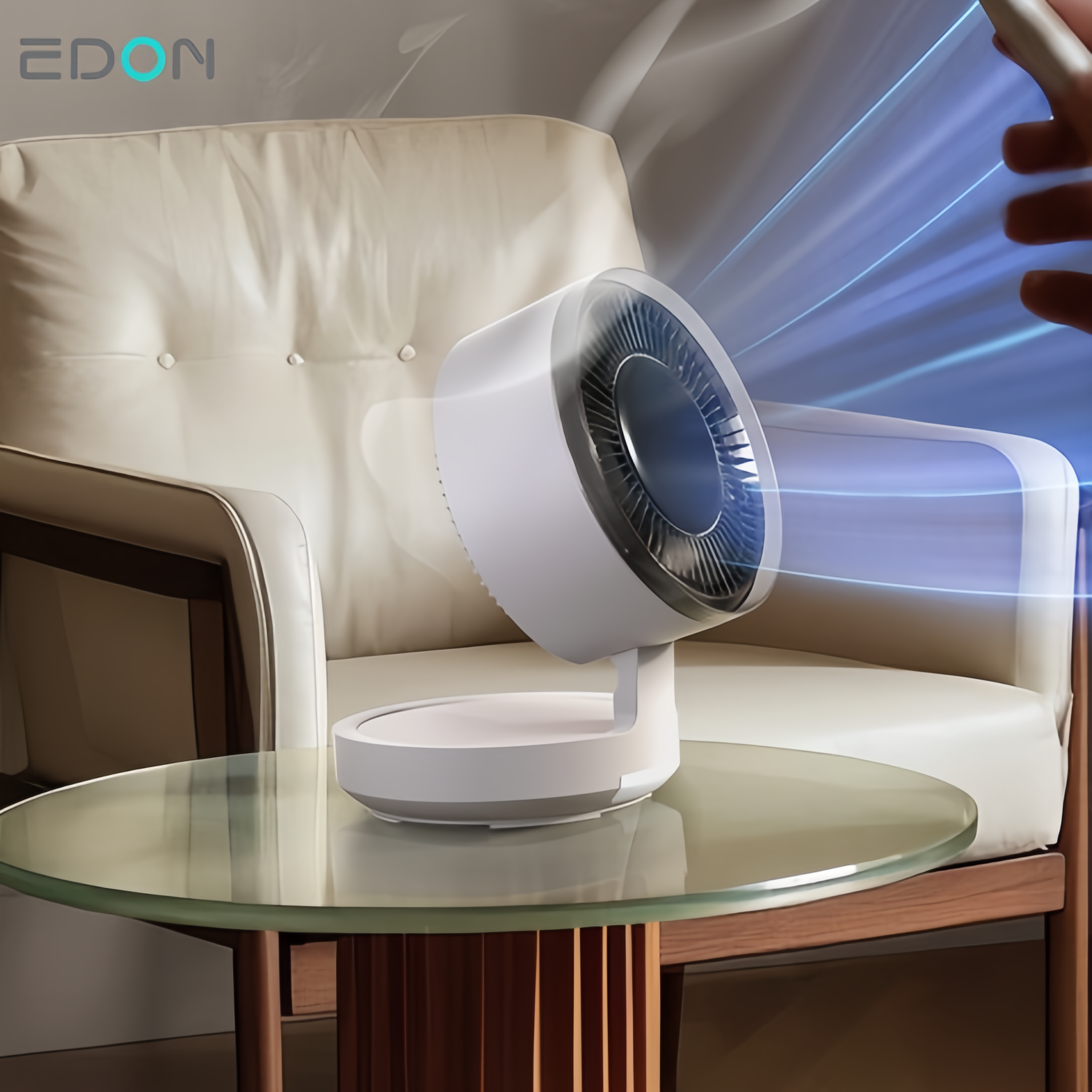 EDON 3-in-1 Multifunctional Fan Air Purifying Circulation Fan